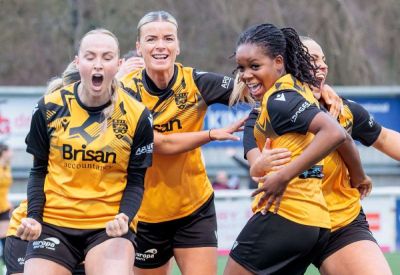 Jill Scott - Maidstone United - Craig Tucker - Gallagher Stadium - Footballer-turned-pundit Jill Scott congratulates Maidstone United Women on promotion as she visits the Gallagher Stadium - kentonline.co.uk - state Indiana - county Scott