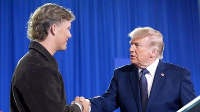 Trump uses Jaxson Dart to make apparent point about biological men playing in women's sports