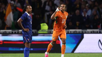 Didier Deschamps - Michael Olise - Lucas Hernandez - William Saliba - Bradley Barcola - France Stunned By Ivory Coast, Spain Draws With Iraq In Pre-World Cup Friendlies - foxnews.com - France - Spain - Usa - Senegal - Ireland - Ivory Coast - Ecuador - state New Jersey - county Williams - Iraq