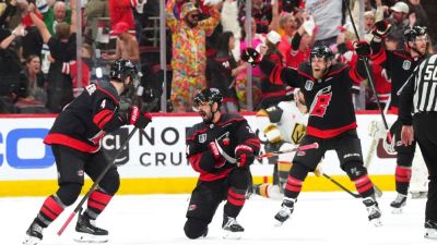 Taylor Hall - Sebastian Aho - Nikolaj Ehlers - Golden Knights-Hurricanes Game 2 takeaways, grades, questions - ESPN - espn.com