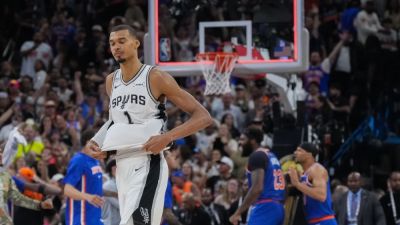 Wemby rues costly turnover as Spurs fall in Game 2 of NBA Finals - ESPN