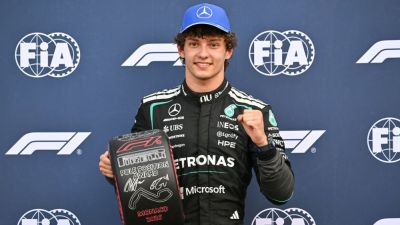 Max Verstappen - George Russell - Oscar Piastri - Fred Vasseur - Monaco Grand Prix: Kimi Antonelli on pole for fourth time, Max Verstappen behind - ESPN - espn.com - Britain - Canada - Monaco - county Lewis - county Charles