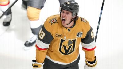 Mitch Marner - Frederik Andersen - Marner makes Stanley Cup Final history with fastest hat trick - ESPN - espn.com