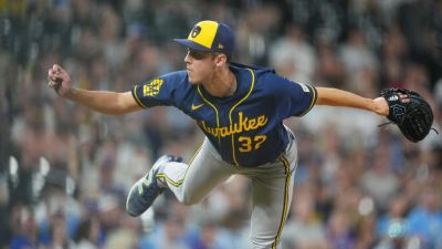 Pat Murphy - Brewers' Misiorowski throws 103.7 mph pitch to set starter record - ESPN - espn.com - county St. Louis - Denver - state Colorado - Milwaukee