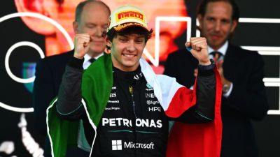 Monaco Grand Prix: Kimi Antonelli takes fifth-straight victory in chaotic race, Hamilton behind - ESPN