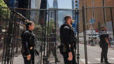 Secret Service, TSA and NYPD transform Madison Square Garden into fortress for Trump's NBA Finals visit