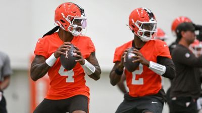 Browns QB1 decision at end of minicamp unlikely, Monken says - ESPN