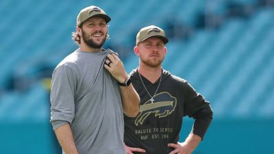 Josh Allen - Sean Macdermott - Joe Brady - Sarah Stier - Josh Allen recalls his role in Bills' coaching search, details Joe Brady’s approach to new role - foxnews.com - New York - county Buffalo - state New York - county Park