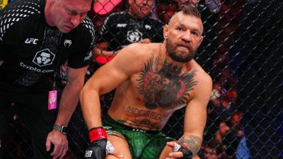 Dana White - Paddy Pimblett - Conor Macgregor - Max Holloway - Brett Okamoto - Andreas Hale - After a disastrous comeback at UFC 329, could McGregor be trusted to try again? - ESPN - espn.com