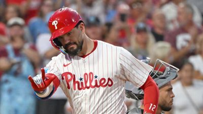 Dave Roberts - John Schneider - Shohei Ohtani - Philadelphia Phillies - Juan Soto - Vladimir Guerrero-Junior - Cody Bellinger - Kyle Schwarber - Max Muncy - Ozzie Albies - Byron Buxton - Phillies' Kyle Schwarber to lead off for NL in All-Star Game - ESPN - espn.com - Usa - New York