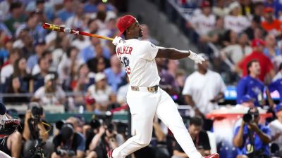 Red Sox - Philadelphia Phillies - Kyle Schwarber - Cardinals' Jordan Walker stuns Philadelphia crowd with Home Run Derby walk-off over Phillies' Kyle Schwarber - foxnews.com - Jordan - county St. Louis - county Park