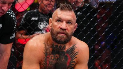 Dana White - Conor Macgregor - Max Holloway - Chris Unger - John Locher - Donald Trump - Conor McGregor makes 3-word promise for UFC career in video after another devastating injury - foxnews.com - Ireland - state Nevada