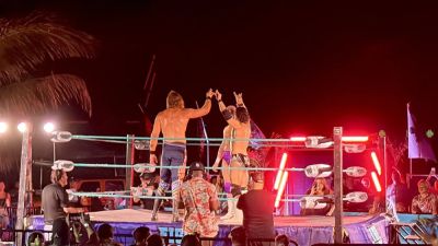 Pro wrestling's most viral stars end NJ beach showcase with 'Curtain Call' as one is rumored to be WWE bound - foxnews.com - state New Jersey - Jersey