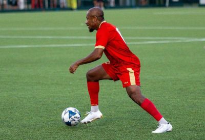 Whitstable Town manager Lee Martin on signing of 45-year-old striker Derek Asamoah and eye-catching Kent Senior Cup tie at Margate against ex-boss Jamie Coyle and No.2 Matt Longhurst
