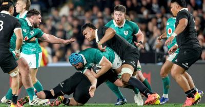 Andy Farrell - Hugo Keenan - Jack Conan - Joe Maccarthy - Southern - Damian Mackenzie - Patrick Tuipulotu - Ireland outclassed by New Zealand in Auckland - breakingnews.ie - France - Italy - Australia - Japan - Ireland - New Zealand - Jordan - county Will