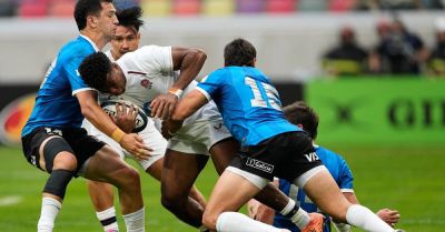 Ill-disciplined England survive tense finish to edge out Argentina
