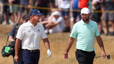 Bryson Dechambeau - Russell Henley - Ryan Fox - Scottie Scheffler - Sam Burns - Scottie Scheffler: Bryson DeChambeau 'definitely not a cheater' - ESPN - espn.com