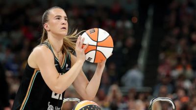 Steph Curry - Caitlin Clark - Sabrina Ionescu - Sage Steele - Kayla Macbride - Liberty's Sabrina Ionescu addresses absence from WNBA 3-point contest: 'Never officially got invited' - foxnews.com - New York - county Curry - Instagram