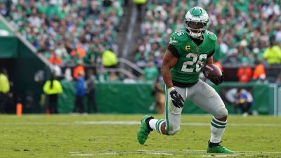 Saquon Barkley sees 'no reason why' NFL must keep turf fields after FIFA World Cup required grass surfaces