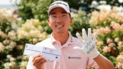 Michael Kim nails dramatic birdie on the 18th to make PGA Tour scoring history at 3M Open - foxnews.com - Usa - state Minnesota - county Andrew
