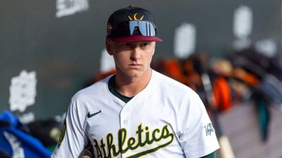 Rick Scuteri - Brandon Sloter - MLB prospect provides positive updates after fracturing vertabrae in scary outfield collision - foxnews.com - San Francisco - Los Angeles - state Arizona - state Texas - North Korea - county Mesa
