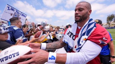 Cowboys' Dak Prescott not shying away from setting lofty goals - ESPN