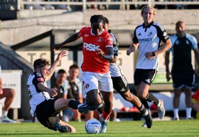 Dartford 0 Charlton Athletic 1: Pre-season friendly crowd of 3,058 saw Rob Apter score the winner and Miles Leaburn miss a penalty for the Addicks