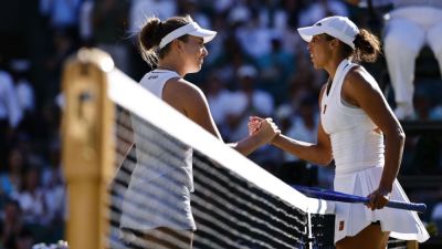 Noskova beats Keys at Wimbledon; Paolini also through to quarters - ESPN