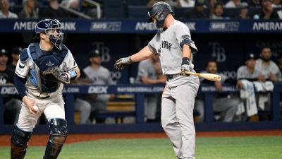Yankees strike out 17 times vs. Rays for 2nd straight game - ESPN
