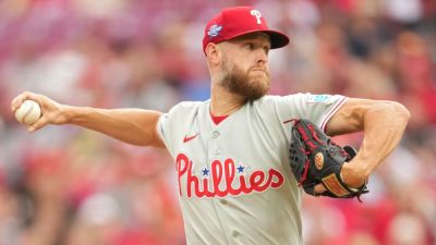Philadelphia Phillies - Kyle Schwarber - Irked by All-Star snub, Wheeler fans 14 as Phillies top Reds - ESPN - espn.com - Georgia - county St. Louis