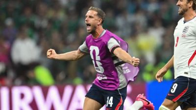 Donald Trump - England's Jordan Henderson undergoes surgery after suffering fracture while celebrating win over Mexico - foxnews.com - Britain - Belgium - Mexico - Norway - Jordan - county Henderson