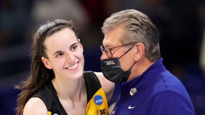 Caitlin Clark - Carmen Mandato - Geno Auriemma - Alyssa Thomas - Geno Auriemma makes unfathomably stupid comments about Caitlin Clark, but the WNBA mean girls will love them - foxnews.com - Los Angeles - state Texas - state Iowa