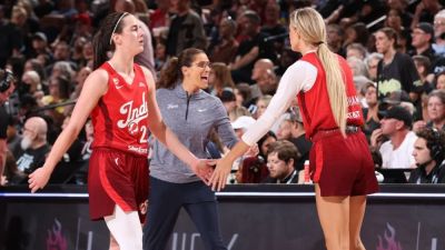 Caitlin Clark - Sophie Cunningham - Stephanie White - Caitlin Clark kept from reporters despite triple-double night as coach goes viral for women's sports comments - foxnews.com - state Oregon - state Indiana