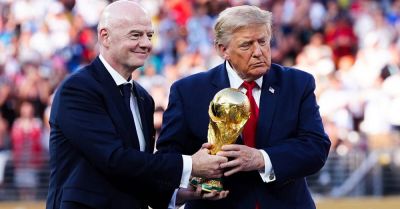 Donald Trump warns of 'terrible mistake' if FIFA replaces Gianni Infantino