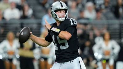 Raiders rookie Fernando Mendoza throws for 97 yards in 4 drives - ESPN