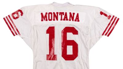 Joe Montana - Tom Brady - Joe Montana Super Bowl XXIV jersey fetches record price - ESPN - espn.com - San Francisco