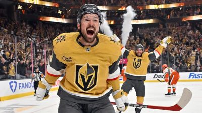 Dan Dakich - Vegas Golden Knights unveil quintessentially Sin City center ice design for 10th season - foxnews.com - state Indiana