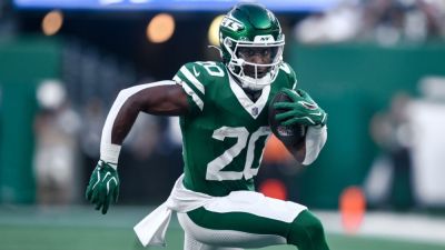 Frank Reich - Bay - Aaron Glenn - Breece Hall - Jets' RB Hall strains right groin, but likely not serious injury - ESPN - espn.com - New York - county Hall - state Tennessee - state New Jersey - county Park