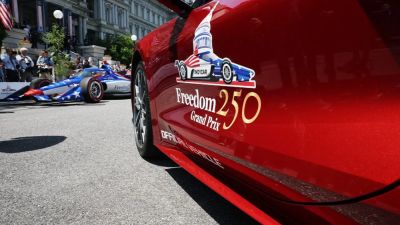 President Trump reportedly will go on a lap of honor around the Freedom 250 Grand Prix street circuit