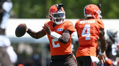 Shedeur Sanders not feeling pressure about Browns' QB decision - ESPN