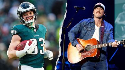 Nick Sirianni - Allen Iverson - Eagles' Cooper DeJean walks out with Morgan Wallen during final stop on 'I'm the Problem' tour - foxnews.com - county Eagle - county Cooper