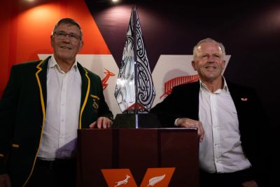 Trophy unveiled for Rugby’s Greatest Rivalry between Springboks and All Blacks
