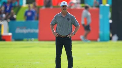 John Harbaugh - Players pulled from fight-filled Giants-Dolphins practice - ESPN - espn.com - county Miami - New York - county Garden