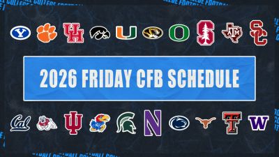 2026 College Football Friday Schedule: Dates, Times, TV Channels, Streaming - foxnews.com - Washington - state Oregon - state Indiana - state Minnesota - state Wyoming - state Texas - state Wisconsin - state Missouri - state Kansas - state Mississippi - state Michigan - state Iowa - state Utah - state Pennsylvania - state West Virginia - state Illinois - state Nebraska - state New Mexico - county Fresno
