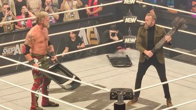 AEW star Adam Copeland talks winning tag team titles with Christian Cage, Young Bucks being on wrestle list