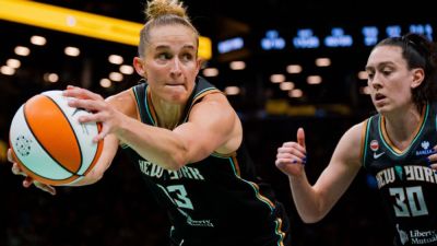 In her return, Leonie Fiebich sparks New York Liberty's win - ESPN - espn.com - New York - state Indiana - county Liberty