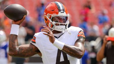Browns tab Deshaun Watson, not Shedeur Sanders, as QB1 - ESPN