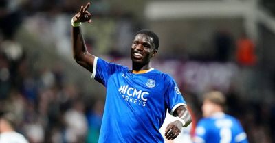 Thierno Barry claims hat-trick as Everton rout Preston in Carabao Cup