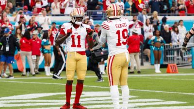 Mike Evans - John Lynch - Brandon Aiyuk - What's next for 49ers receivers Aiyuk, Deebo and Pearsall? - ESPN - espn.com - Washington - San Francisco - county Santa Clara - Instagram