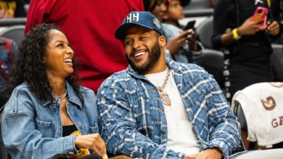 Aaron Donald - Pat Macafee - Myles Garrett - Aaron Donald's wife, Erica, has humorous response to Donald's return - ESPN - espn.com - Los Angeles - county Garrett